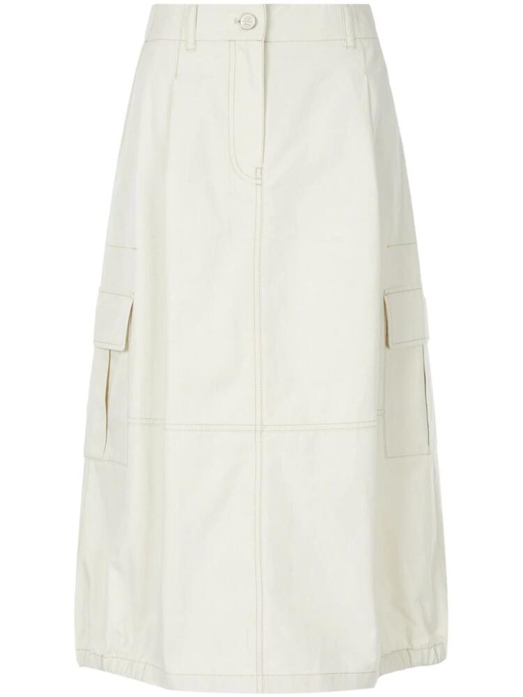 STUDIO TOMBOY A-line cargo skirt - White Cover