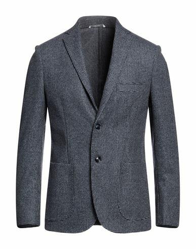 Primo Emporio Man Blazer Slate blue Wool, Polyester, Cashmere Cover