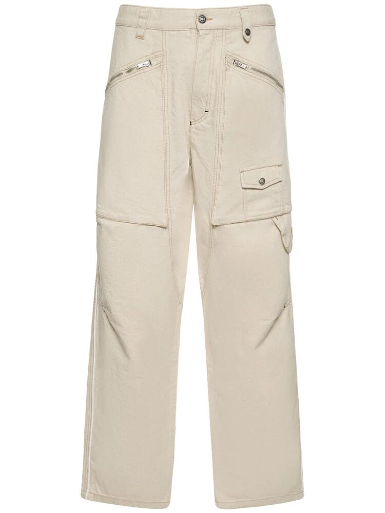 MARANT Cotton Blend Cargo Pants Cover