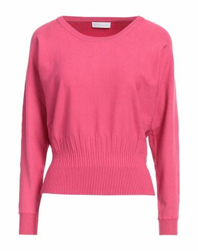 Diana Gallesi Woman Sweater Fuchsia Viscose, Polyester, Polyamide, Elastane Cover