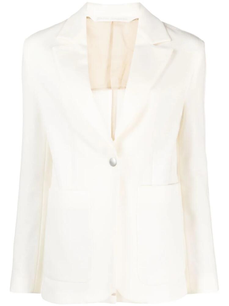 Palm Angels single-breasted blazer - Neutrals Cover