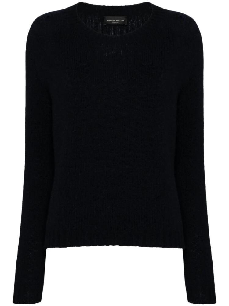 Roberto Collina round-neck jumper - Blue Cover