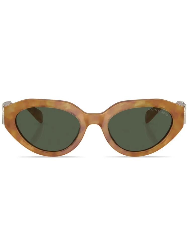 Michael Kors Empire oval-frame sunglasses - Green Cover