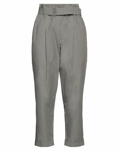 Gentryportofino Woman Pants Grey Cotton Cover