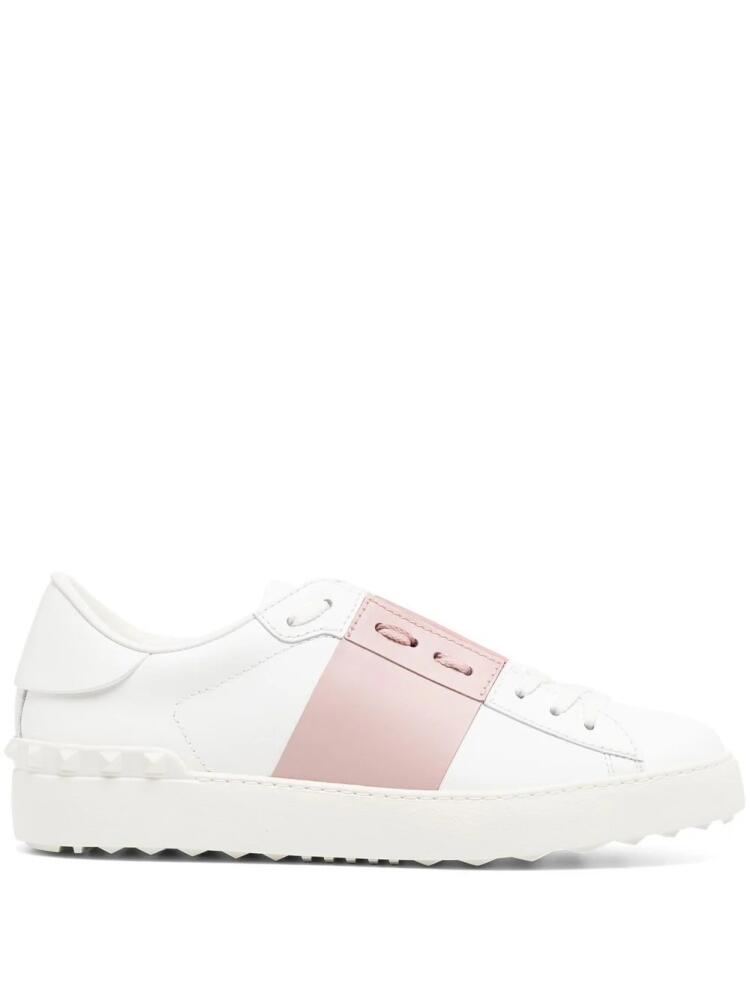 Valentino Garavani Open low-top leather sneakers - White Cover