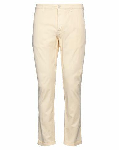 Pence Man Pants Cream Cotton, Elastane Cover