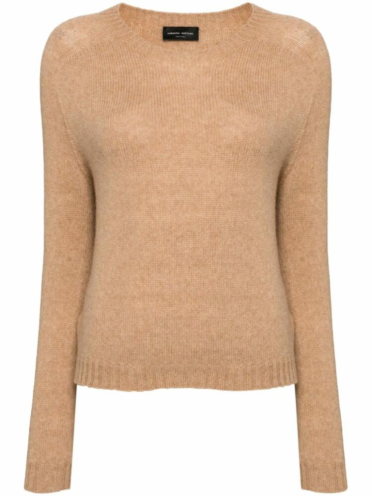 Roberto Collina round-neck jumper - Neutrals Cover