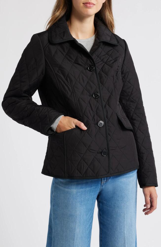 MICHAEL Michael Kors Quilted Jacket in Black Cover