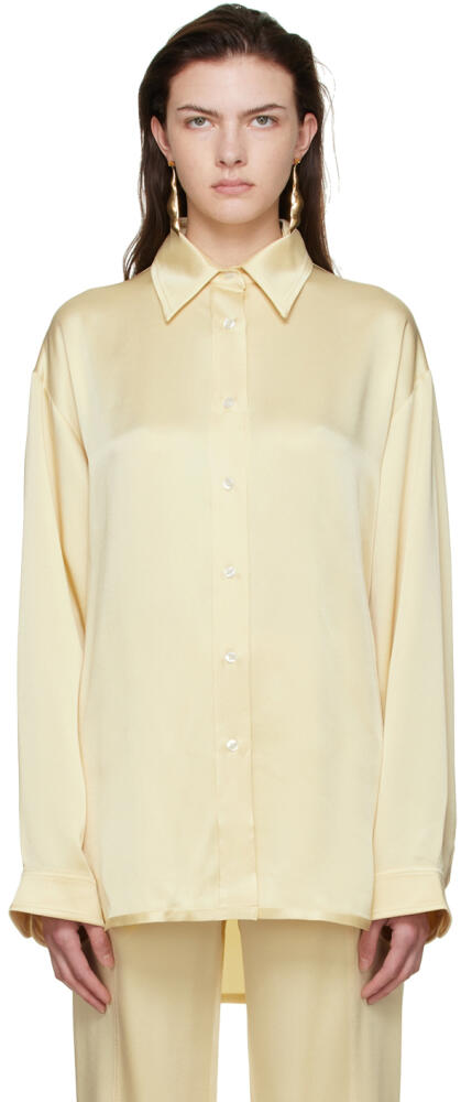 Atlein Beige Acetate Shirt Cover