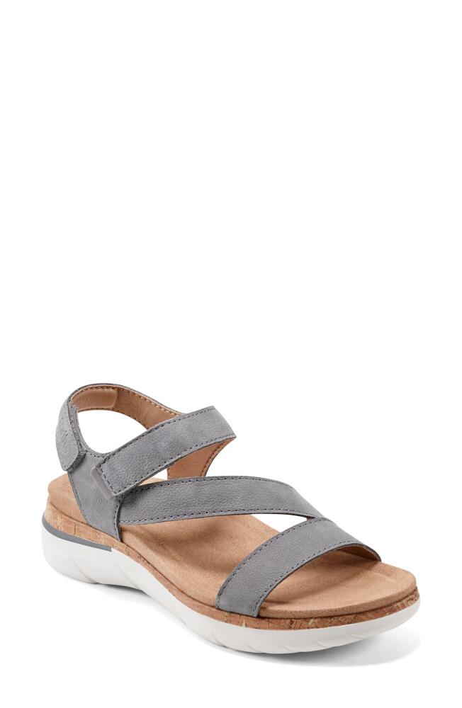 Earth Roni Ankle Strap Sandal in Medium Grey Cover