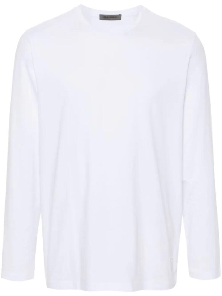 Corneliani jersey T-shirt - White Cover