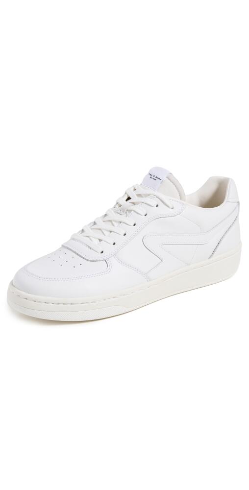 rag & bone Retro Court Sneakers White/White Cover