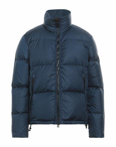 Historic Man Puffer Blue Nylon Cover