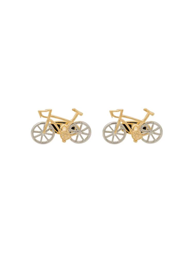 Paul Smith bicycle cufflinks - Gold Cover