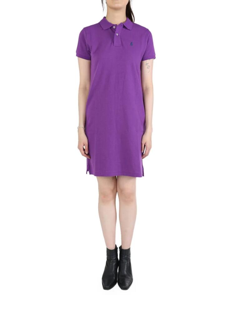 Polo Ralph Lauren Polo Pony mini dress - Purple Cover