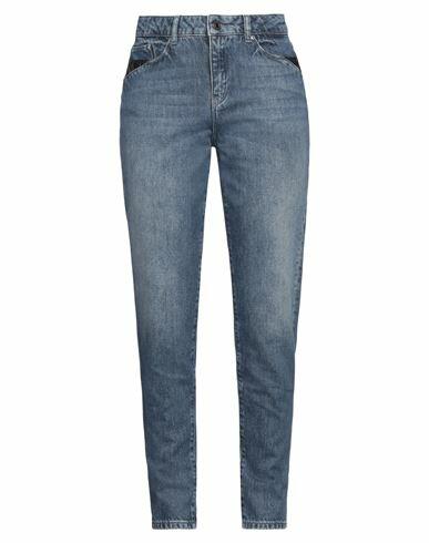 Karl Lagerfeld Woman Jeans Blue Cotton Cover