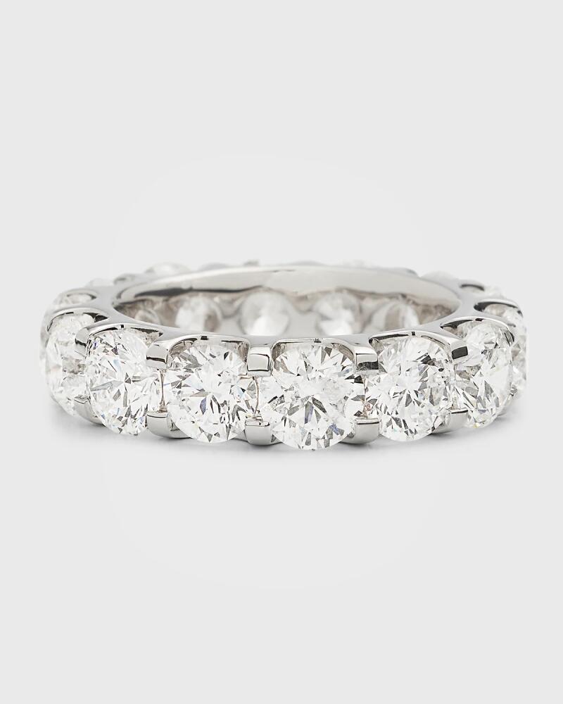 Neiman Marcus Lab Grown Diamonds Lab Grown Diamond 18K White Gold Eternity Band Ring Cover