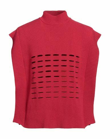 A Better Mistake Man Turtleneck Red Cotton, Polyamide Cover