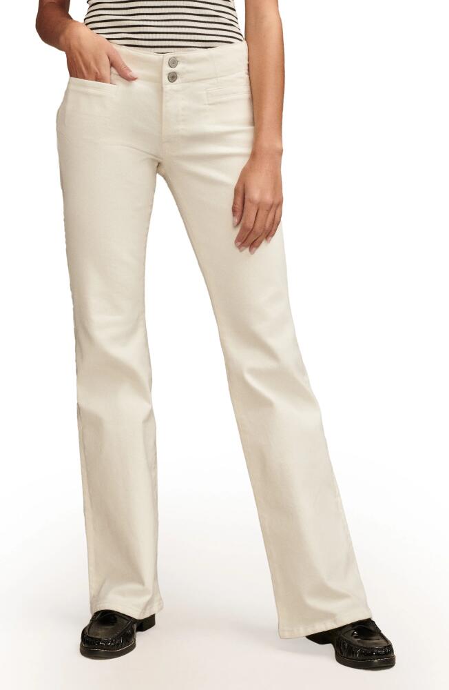 Lucky Brand Sweet Flare Jeans in Bright White Cover