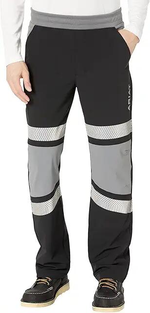 Ariat Rebar DuraStretch Pull-On Straight Pants (Black) Men's Clothing Cover