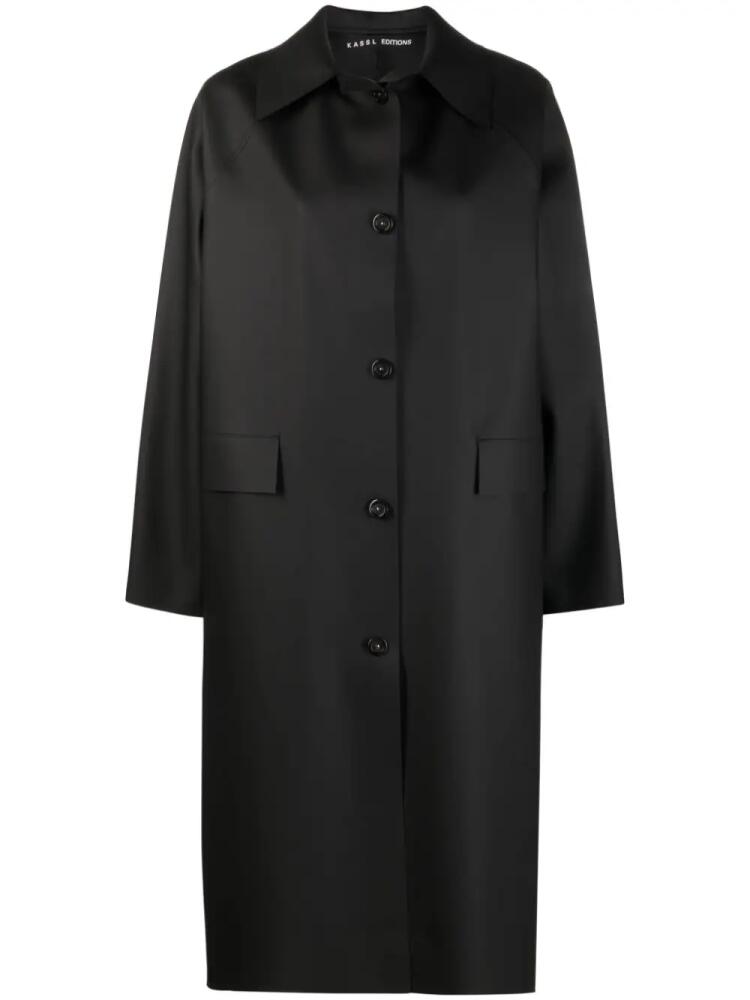 KASSL Editions Original water-repellent coat - Black Cover