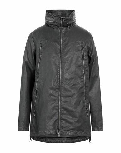 Premiata Man Coat Steel grey Cotton, Elastane Cover