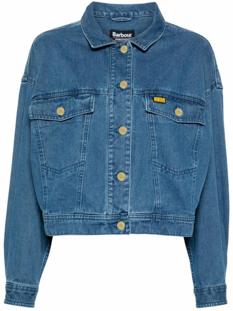 Barbour International Lorimer denim jacket - Blue Cover