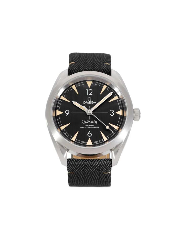 OMEGA 2024 unworn Seamaster Railmaster 40mm - Black Cover