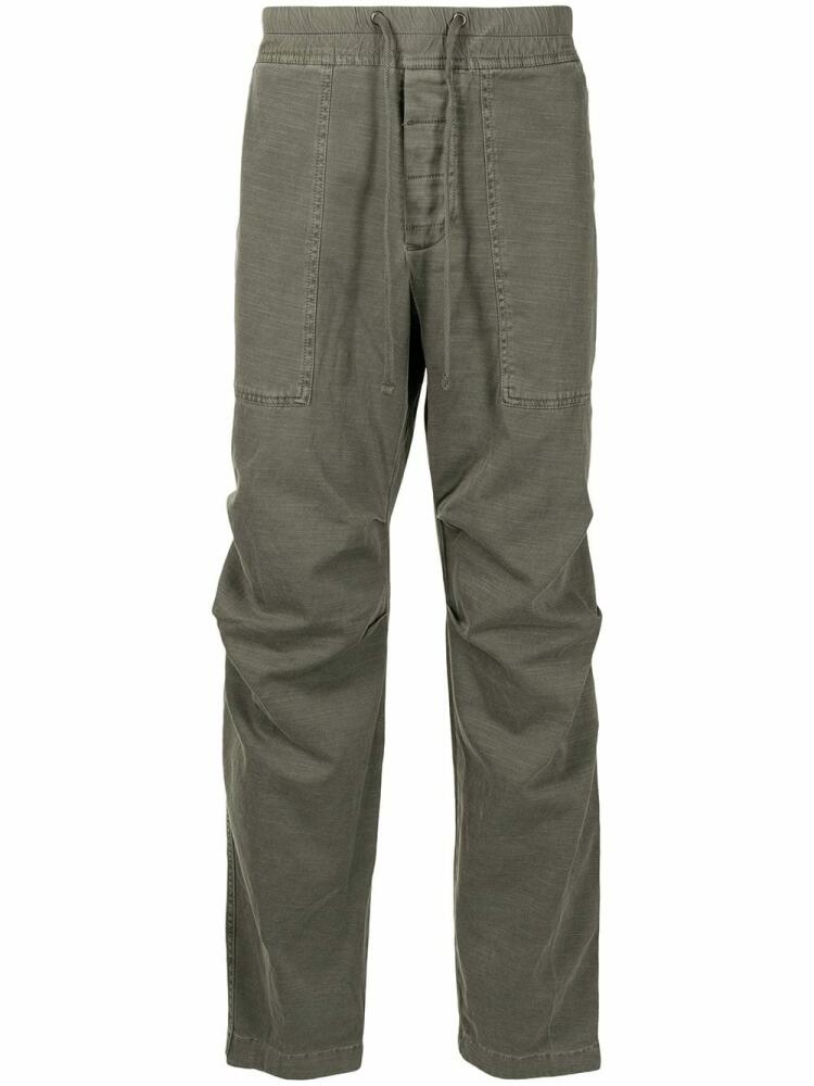 James Perse straight-leg trousers - Green Cover