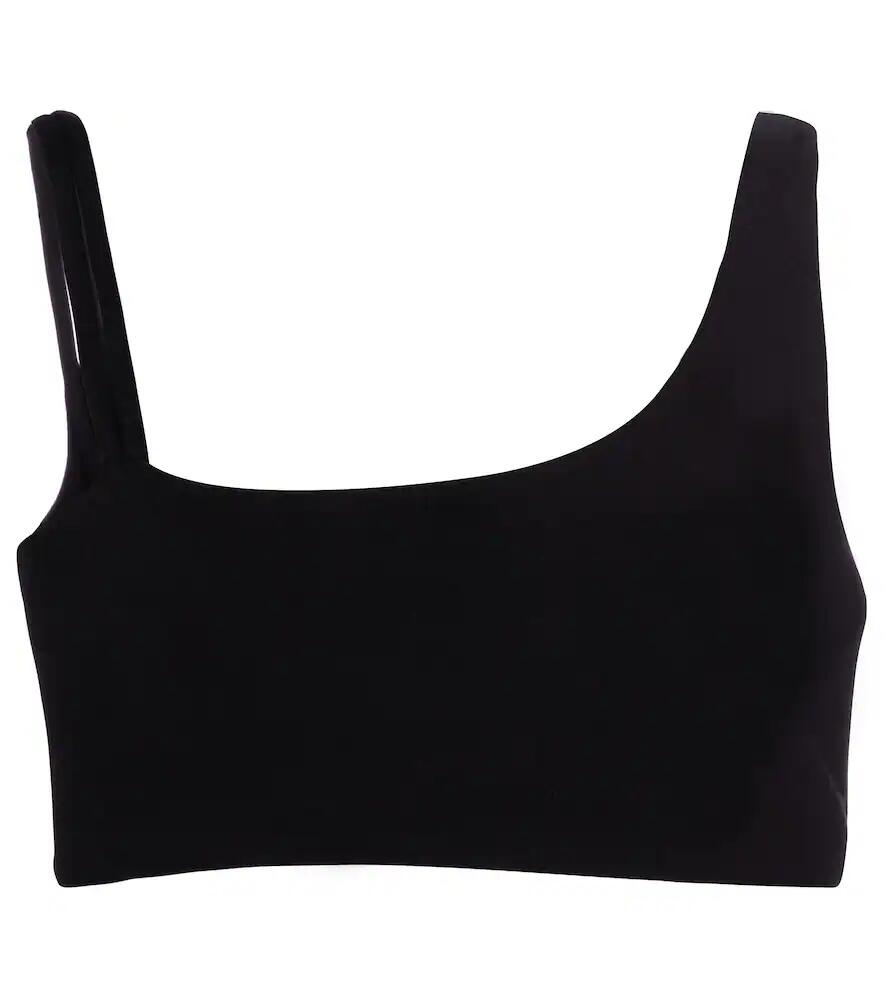 Live The Process Crescent asymmetric sports bra Cover