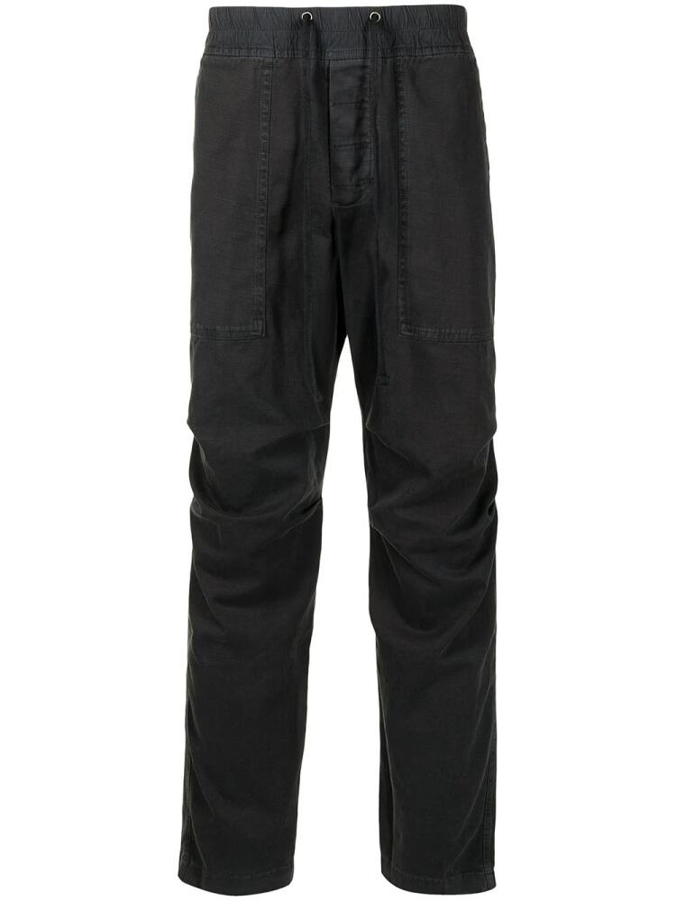 James Perse cotton Slub Utility pants - Grey Cover