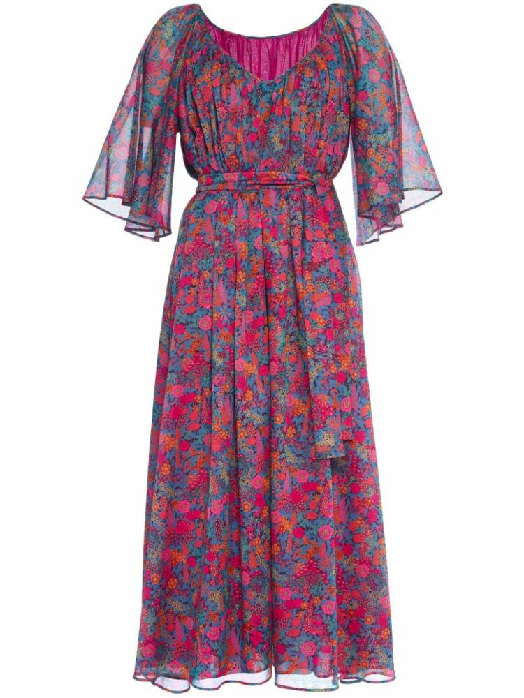 ERES Daisy floral-print maxi dress - Pink Cover