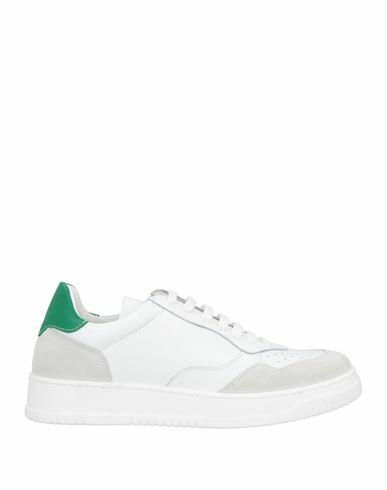 Buscemi Man Sneakers White Leather Cover