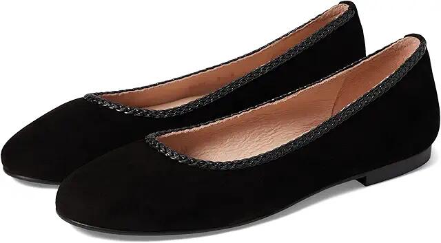 French Sole Lida (Black/Braid Suede/Nappa) Women's Shoes Cover