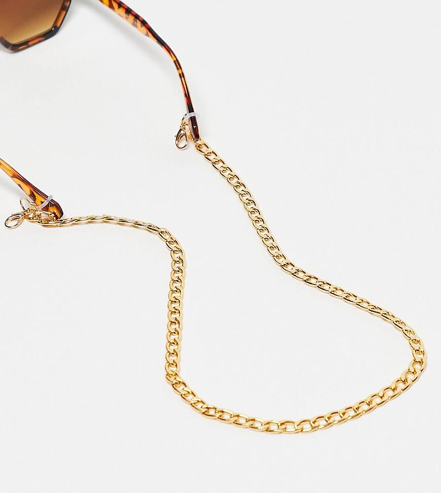 Jeepers Peepers x ASOS exclusive sunglasses chain in gold Cover