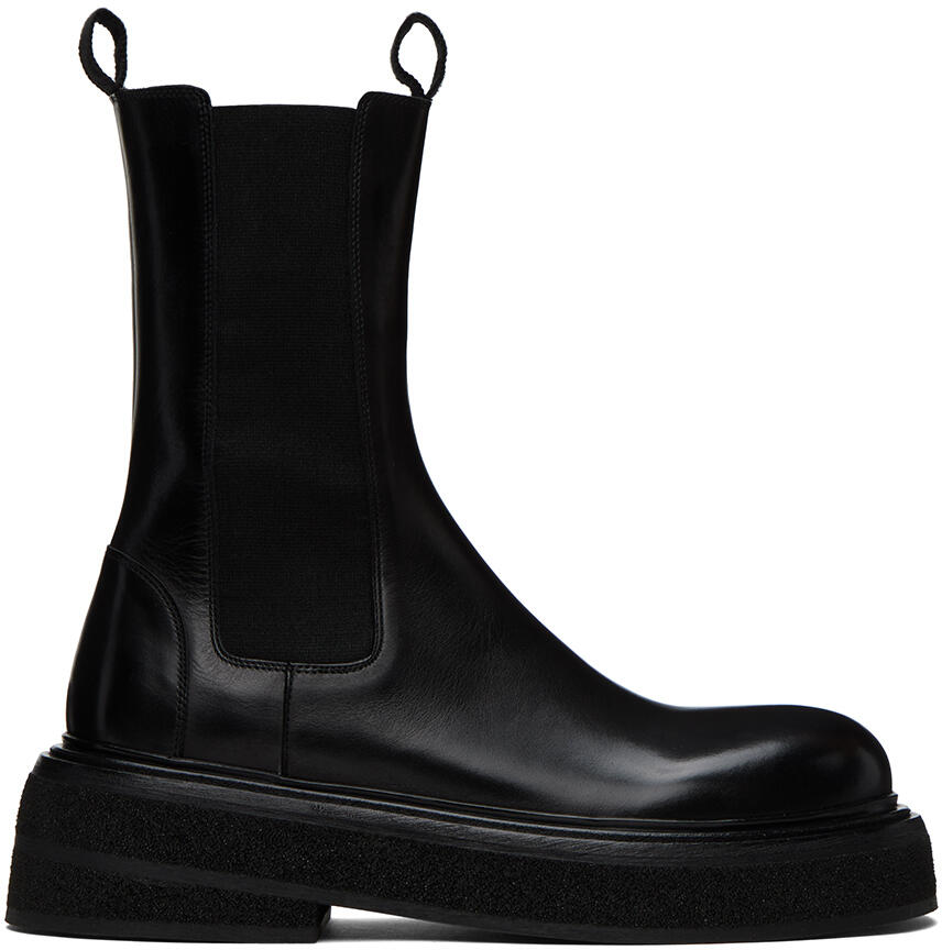 Marsèll Black Zuccone Chelsea Boots Cover