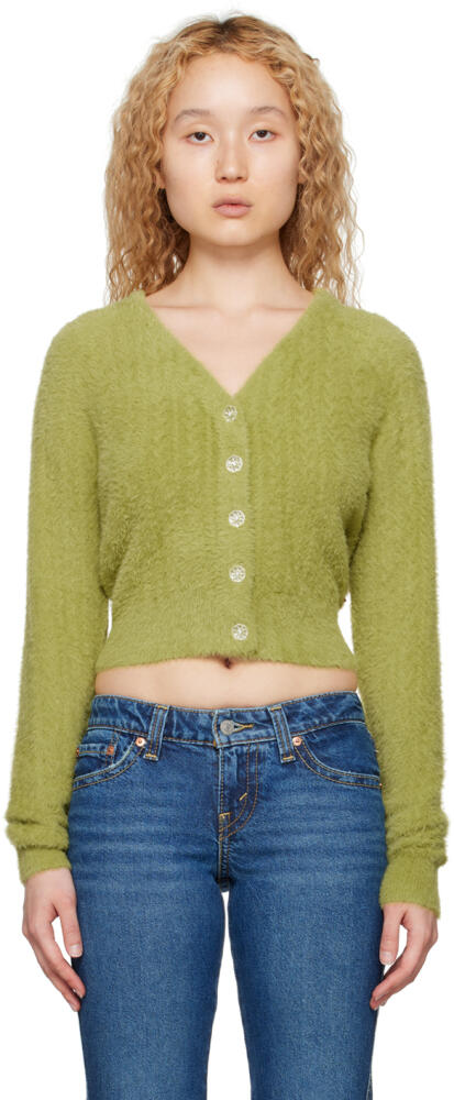 Levi's Green Billie Jean Cardigan Cover