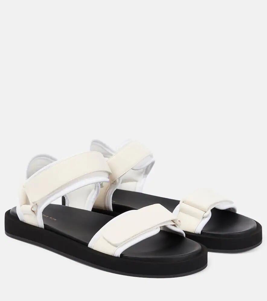 The Row Hook and Loop leather sandals Cover