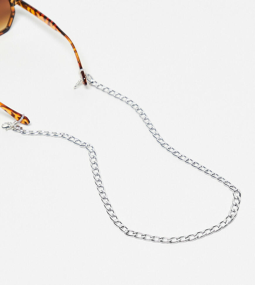 Jeepers Peepers x ASOS exclusive sunglasses chain in silver Cover