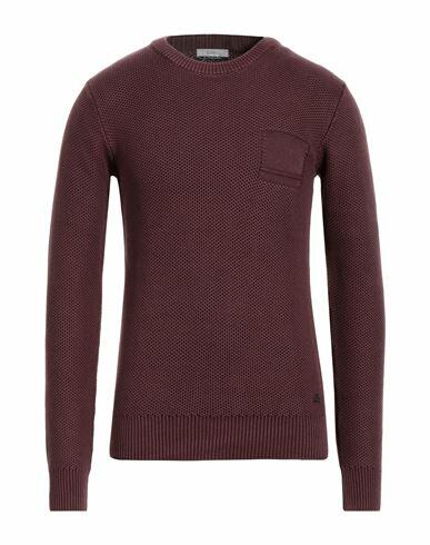 Yes Zee By Essenza Man Sweater Mauve Cotton Cover