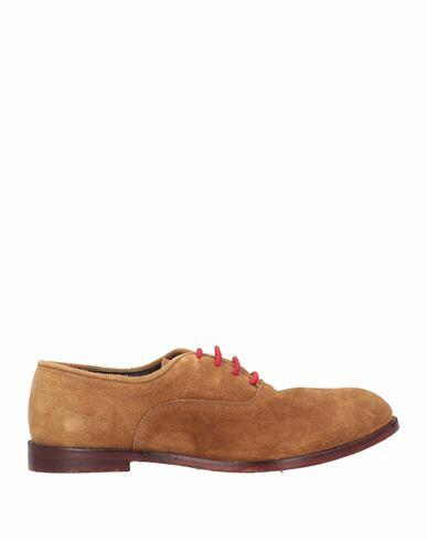 Jp/david Man Lace-up shoes Tan Leather Cover