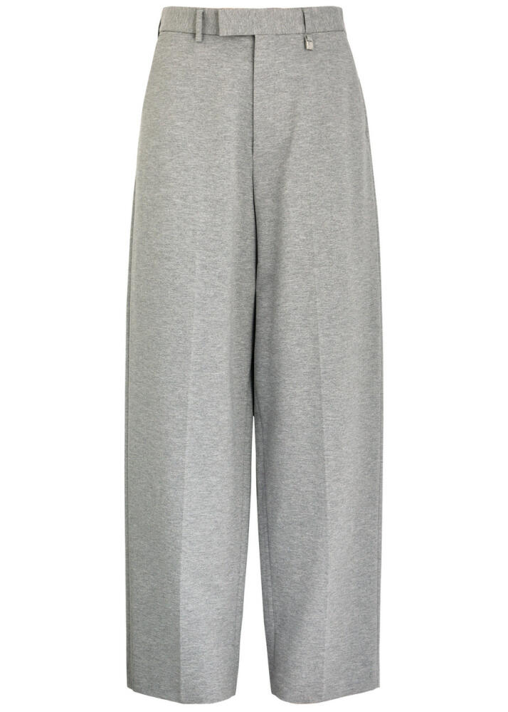 Giuseppe DI Morabito Wide-leg Jersey Trousers - Grey Cover