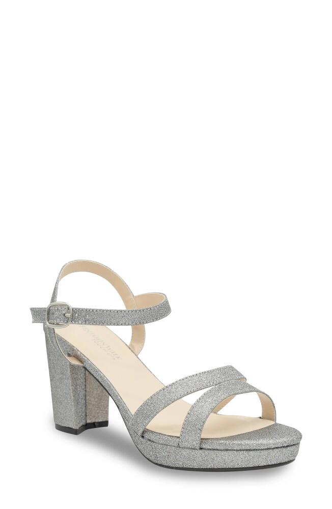 Touch Ups Harmon Platform Sandal in Pewter Cover