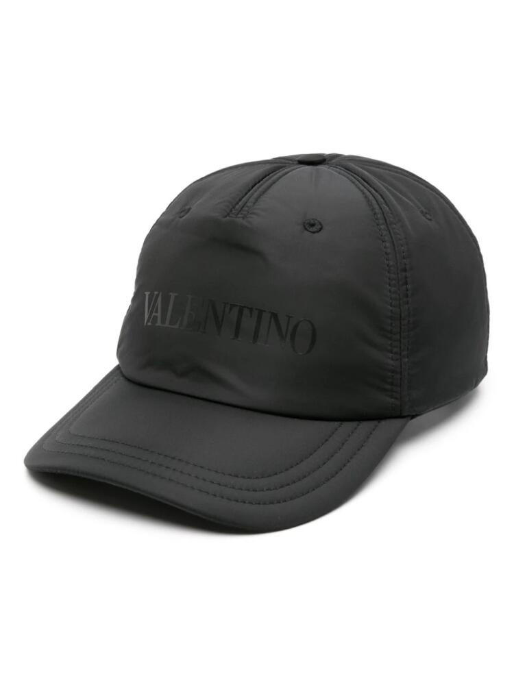 Valentino Garavani logo-print baseball cap - Black Cover