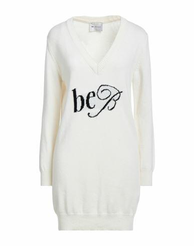 Be Blumarine Woman Sweater White Wool, Viscose, Polyamide, Cashmere Cover