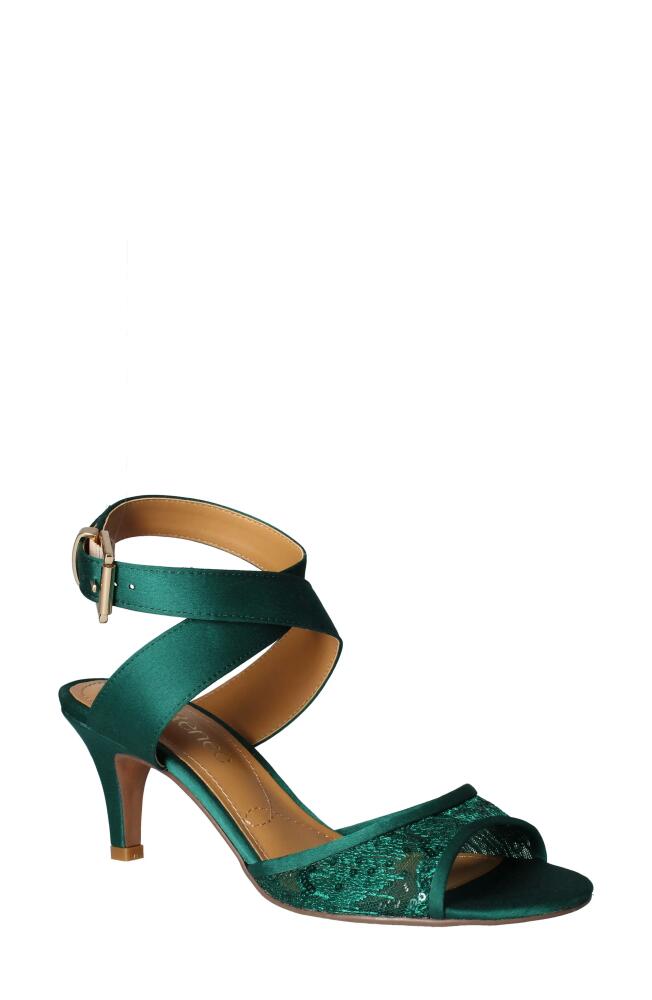 J. Reneé Soncino Strappy Sandal in Green Cover