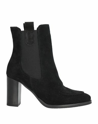 Le Pepite Woman Ankle boots Black Soft Leather Cover