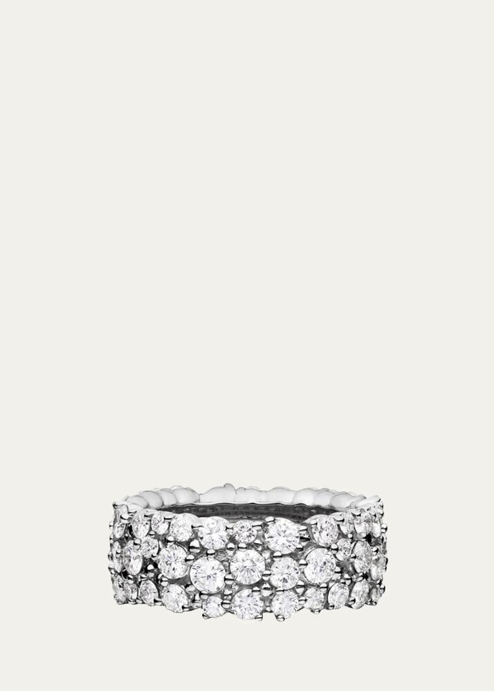 Paul Morelli 8mm Confetti Ring (18K White Gold with Diamond-4.12 Cts) Cover