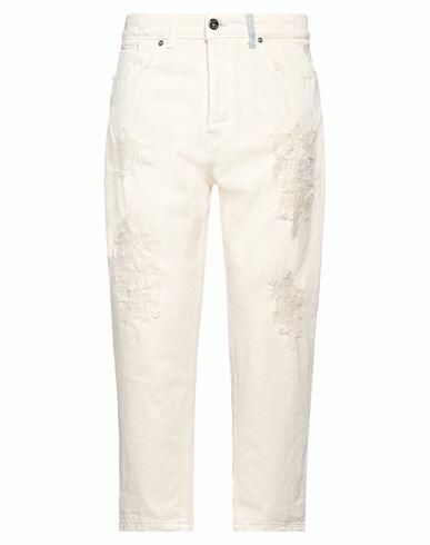 Displaj Man Pants Beige Cotton Cover