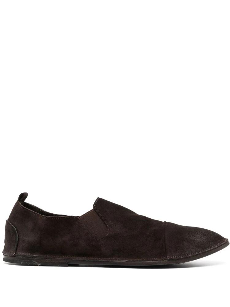 Marsèll elasticated side panels suede loafers - Brown Cover